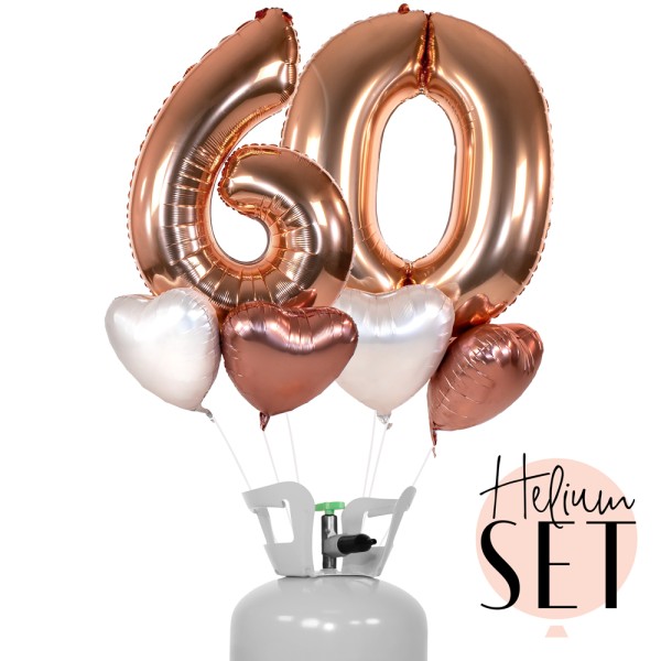 Helium Set - Rosegolden Sixty