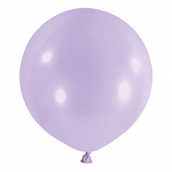 1 Riesenballon - Ø 60cm - Pastell - Lavendel