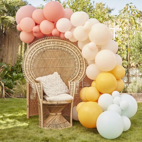 1 Balloon Arch - Muted Pastel