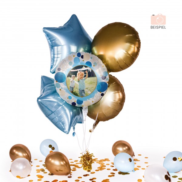Fotoballon in a Box - Lucky Birthday