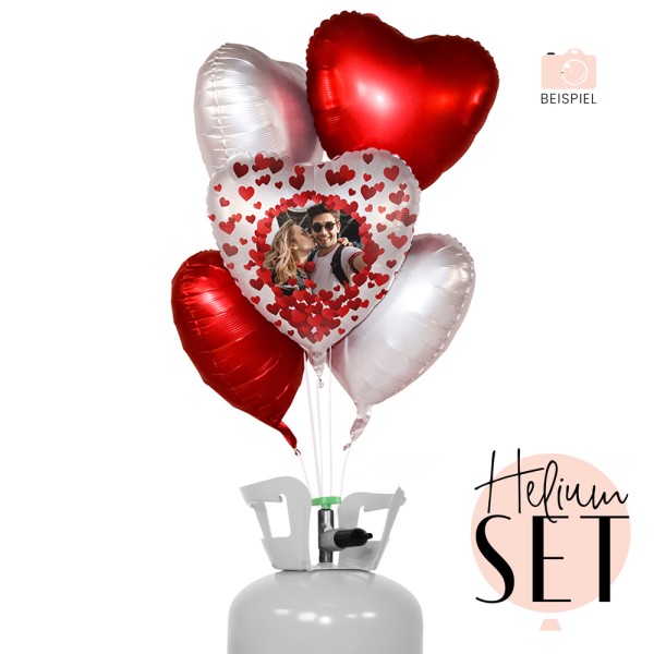 Helium Set - Fotoballon - I Love You