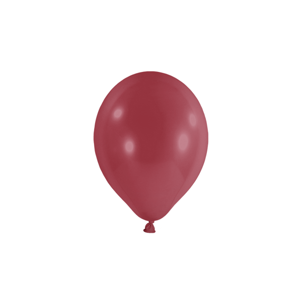 100 Miniballons - Ø 12cm - Pastel Prune