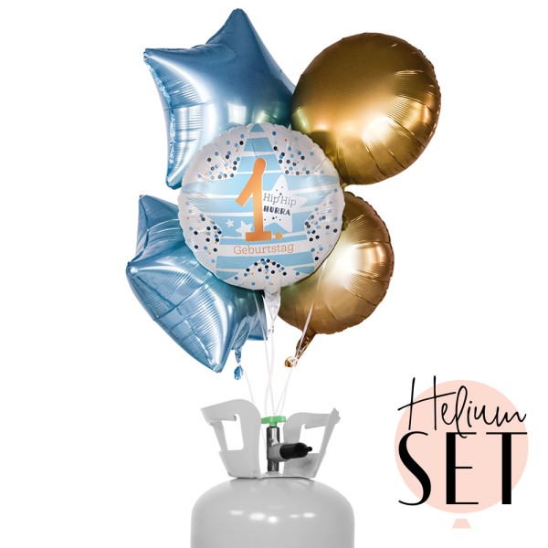 Helium Set - Hip Hip Hurra - One