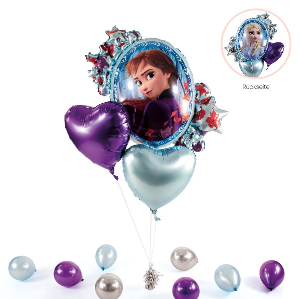 Heliumballon XXL in a Box - Frozen Anna &amp; Elsa