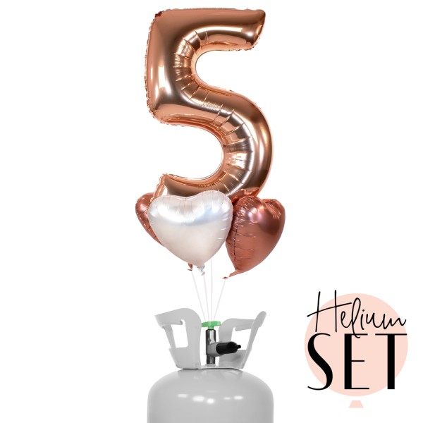 Helium Set - Rosegolden Five