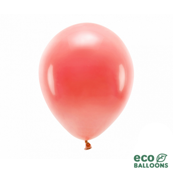 10 ECO-Luftballons - Ø 30cm - Coral