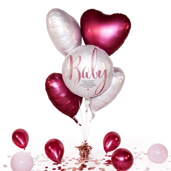 Heliumballon in a Box - Little Cute Baby Girl
