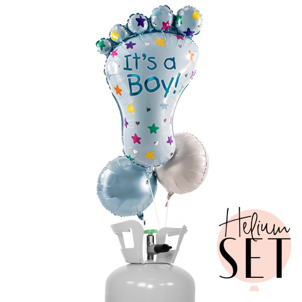 Helium Set - It´s a Boy Foot