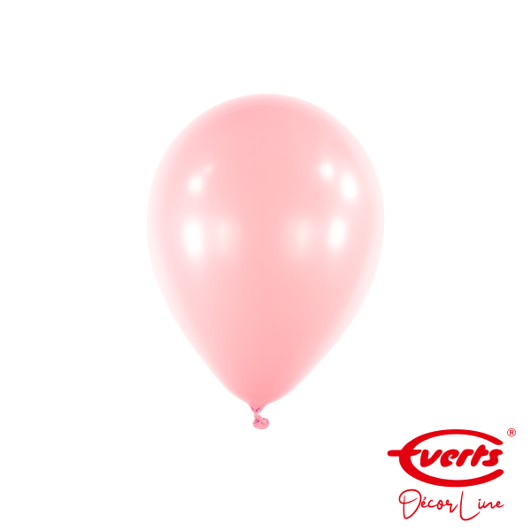 100 Miniballons - DECOR - Ø 13cm - Macaron - Pink Rose