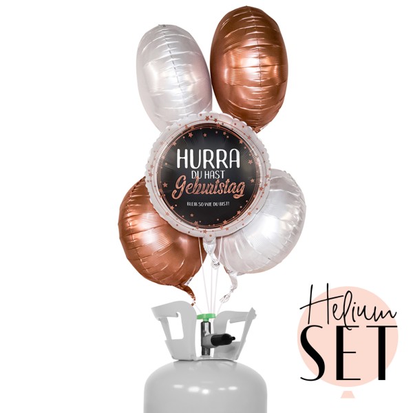 Helium Set - Hurra Geburtstag