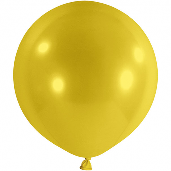 1 Riesenballon - Ø 1m - Gelb