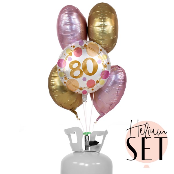 Helium Set - Shiny Dots 80