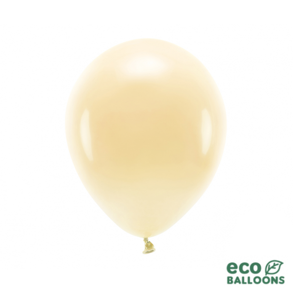 10 ECO-Luftballons - Ø 30cm - Light Peach