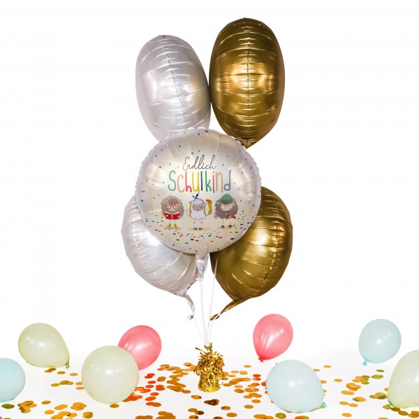 Heliumballon in a Box - Endlich Schulkind Schafe