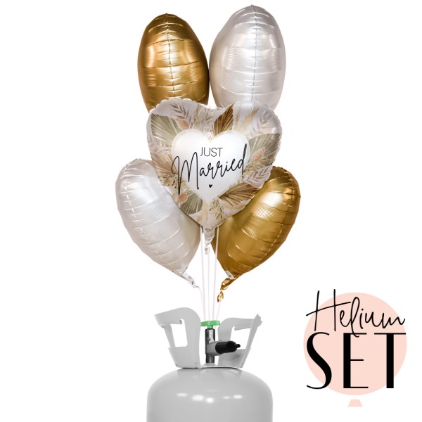 Helium Set - Bohemian Just Married