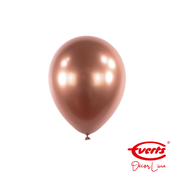 100 Miniballons - DECOR - Ø 13cm - Satin Luxe - Rose Copper