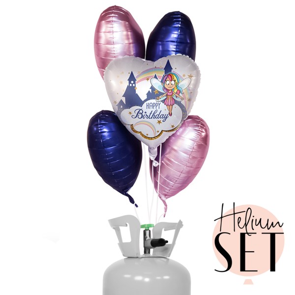 Helium Set - Fairy Birthday