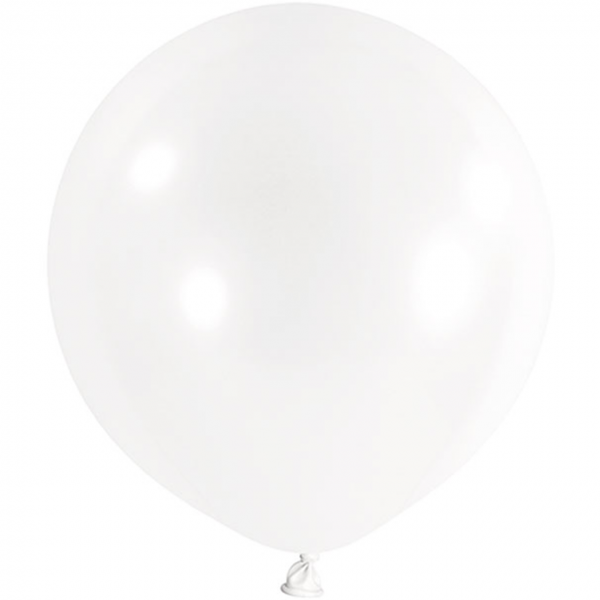 1 Riesenballon - Ø 1m - Transparent