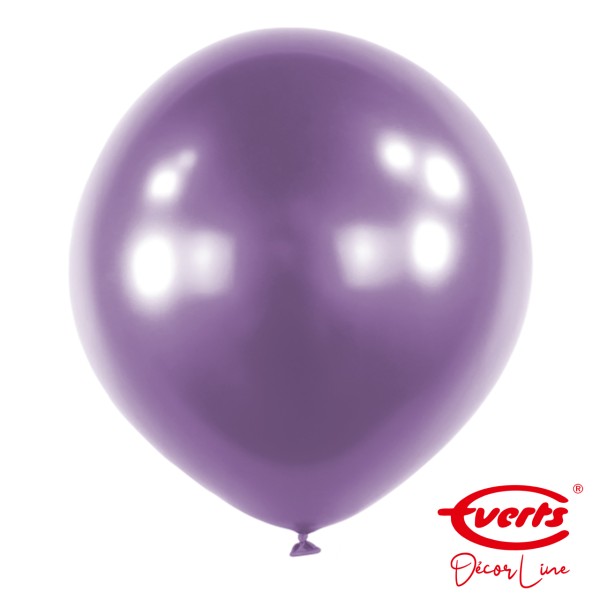 4 Riesenballons - DECOR - Ø 61cm - Satin Luxe - Purple Royal