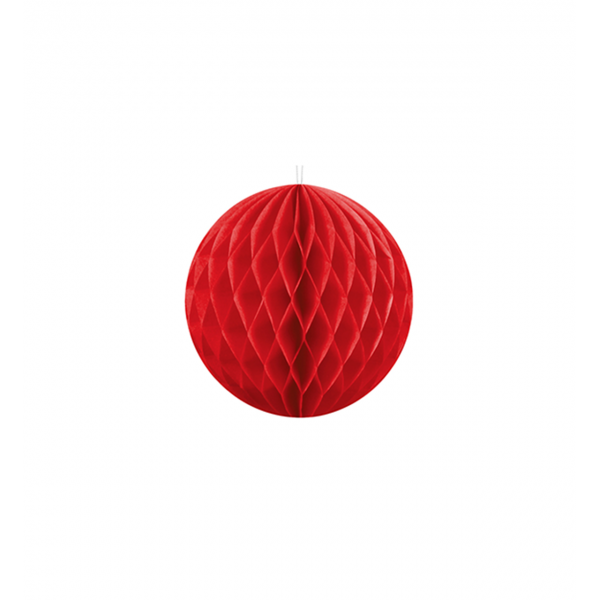 1 Wabenball - Ø 10cm - Rot
