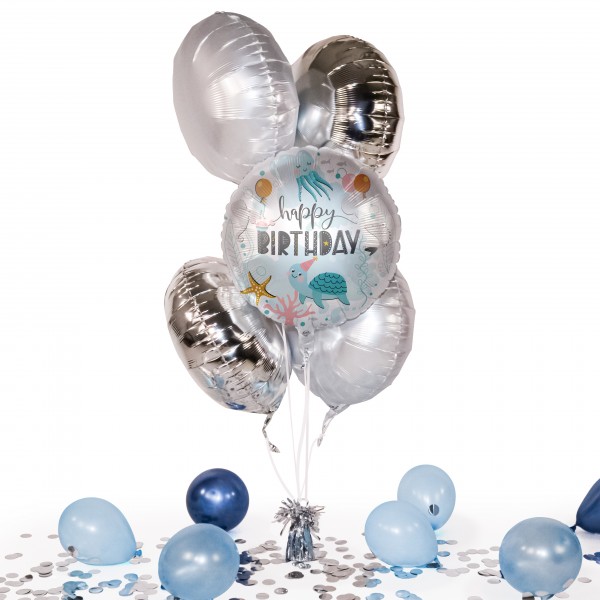 Heliumballon in a Box - Shinery Waterworld Birthday