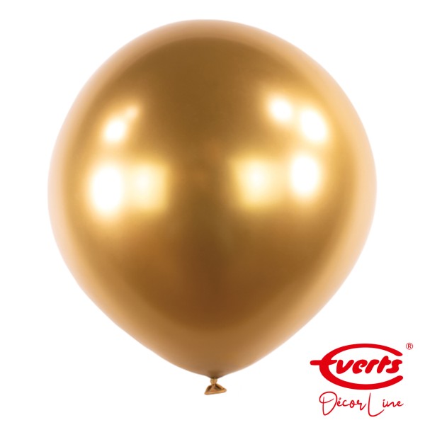 4 Luftballons - DECOR - Ø 61cm - Satin Luxe - Gold Sateen