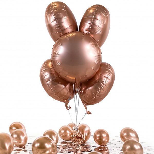 Heliumballon in a Box - Matte - Royal Rosegold