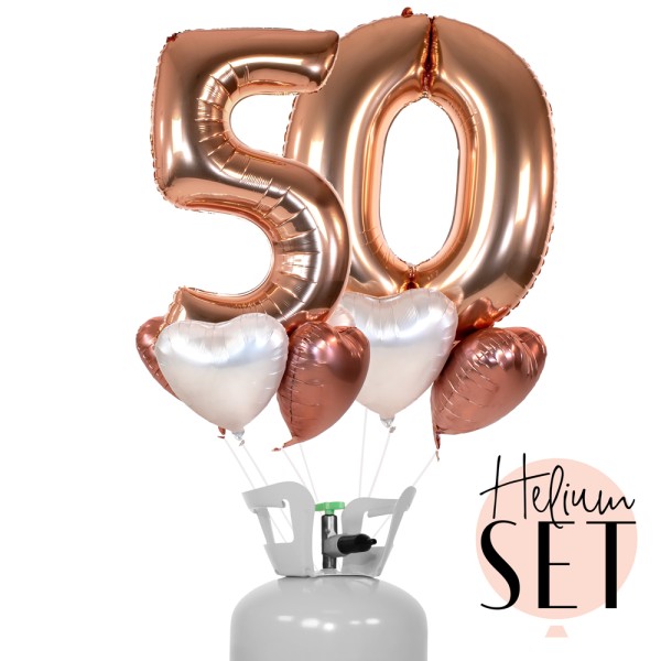 Helium Set - Rosegolden Fifty