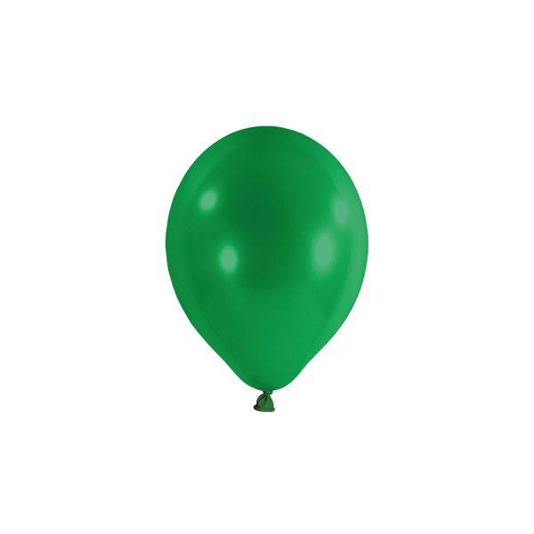 100 Miniballons - Ø 12cm - Grün