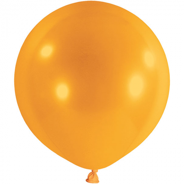 1 Riesenballon - Ø 1m - Orange