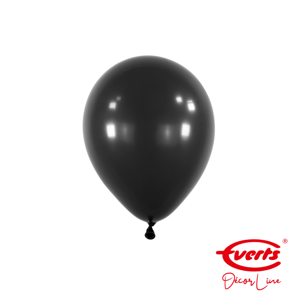 100 Miniballons - DECOR - Ø 13cm - Jet Black