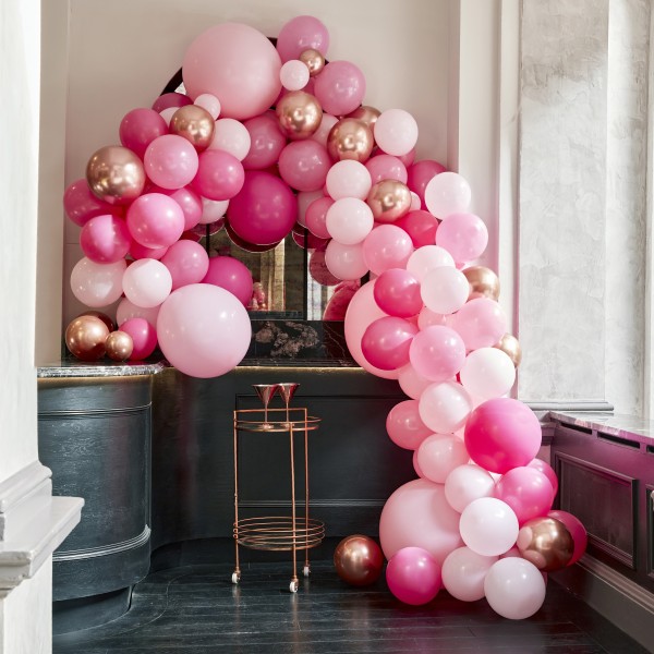 1 Balloon Arch - Large - Pink