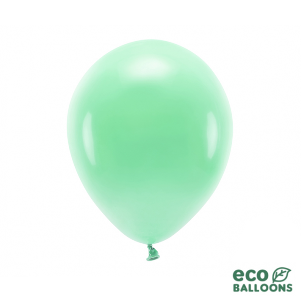 10 ECO-Luftballons - Ø 30cm - Mint
