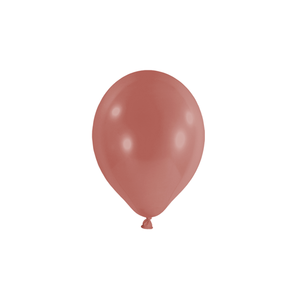 100 Miniballons - Ø 12cm - Pastel Wild Rose