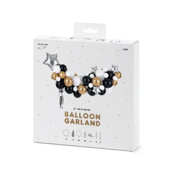 1 Ballonset - Ballongirlande - Starmix