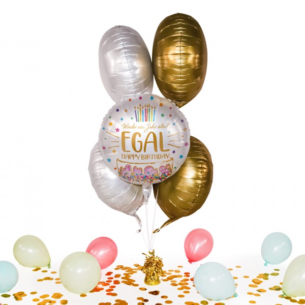 Heliumballon in a Box - Wieder ein Jahr älter? EGAL