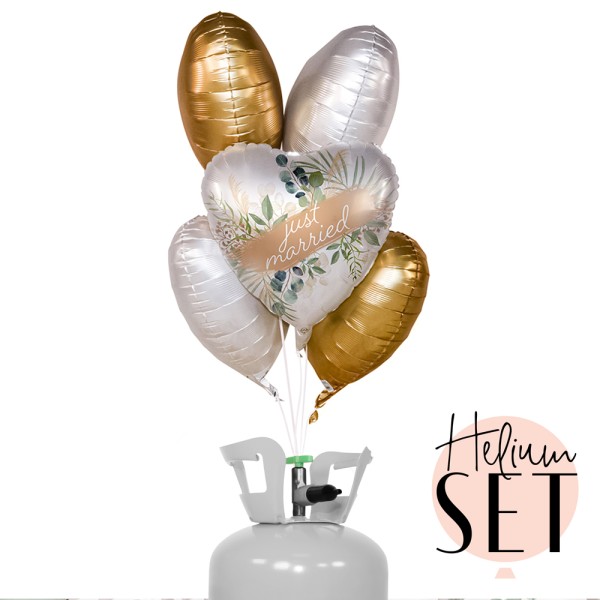 Helium Set - Wedding Natural Frame