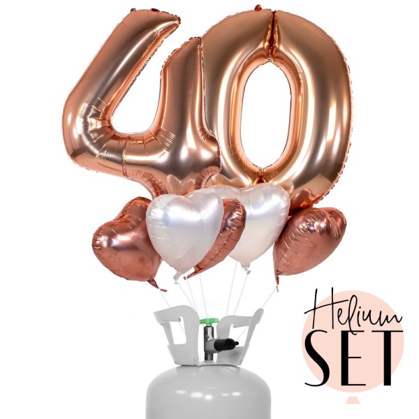 Helium Set - Rosegolden Fourty