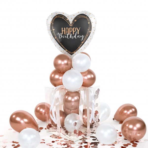 Balloha® Box - DIY Happy Birthday Elegant Hearts