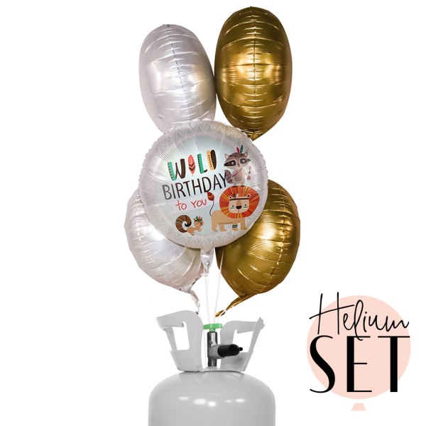 Helium Set - Wild Birthday