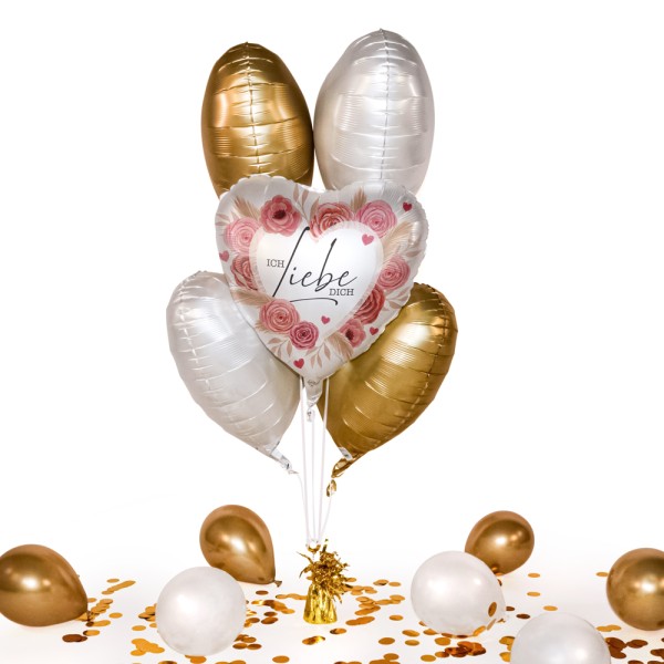 Heliumballon in a Box - Full of love