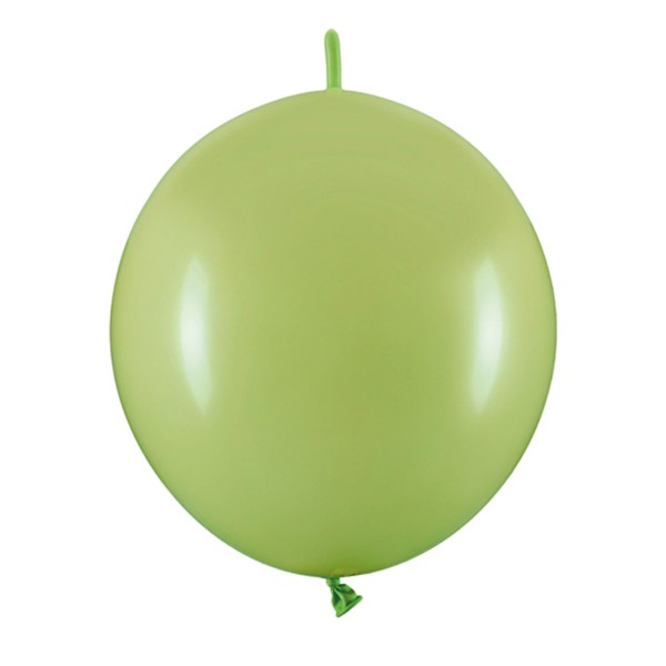 20 Girlandenballons - Ø 33cm - Grün