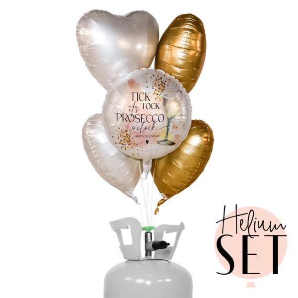 Helium Set - Prosecco Birthday