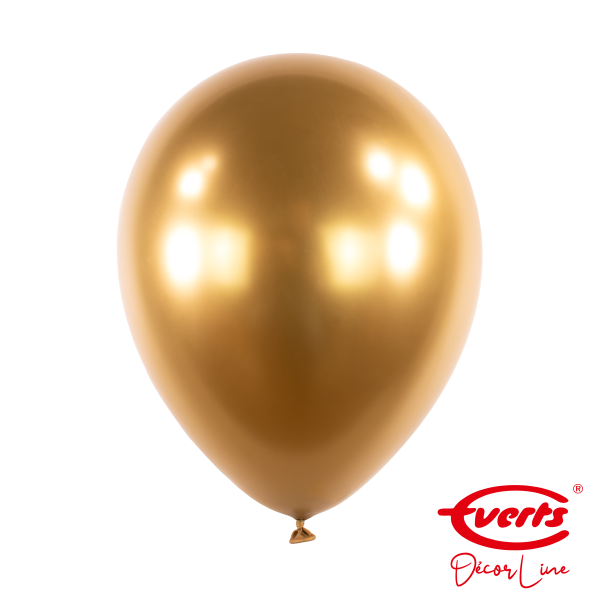 50 Luftballons - DECOR - Ø 28cm - Satin Luxe - Gold