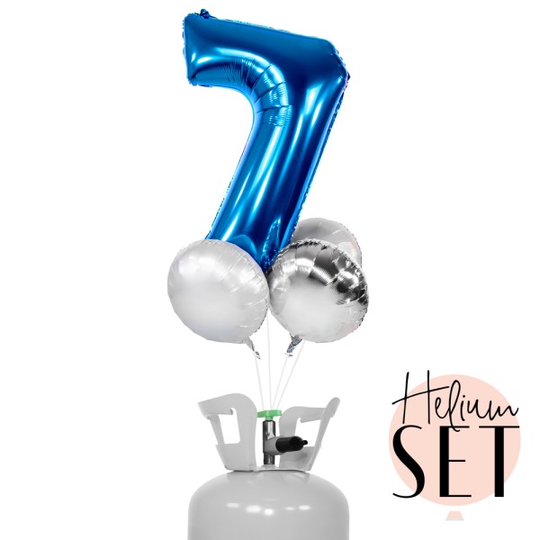 Helium Set - Blue Seven