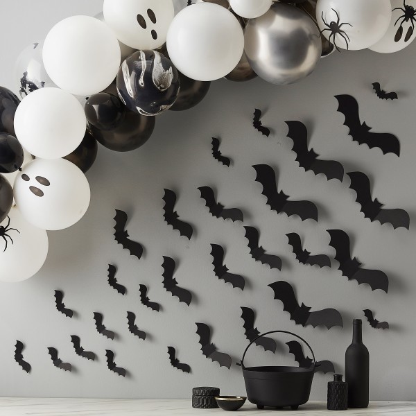 30 Wall Decoration - Hanging Bats