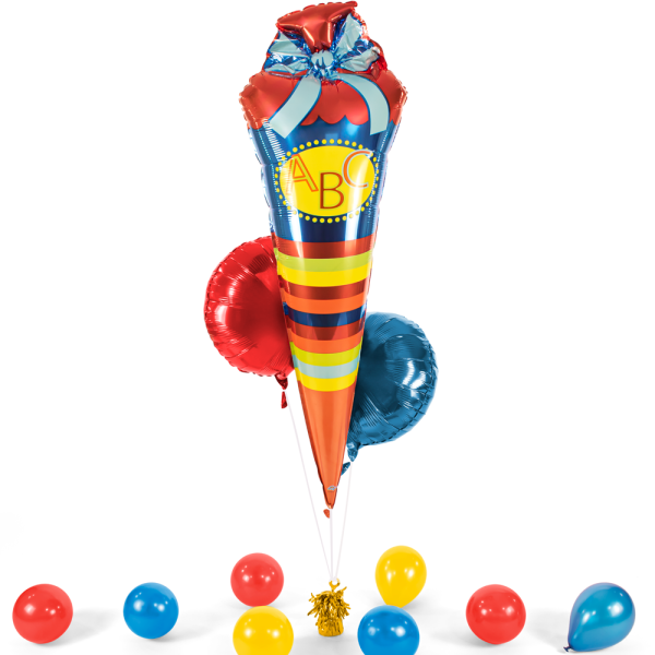 Heliumballon XXL in a Box - ABC Schultüte