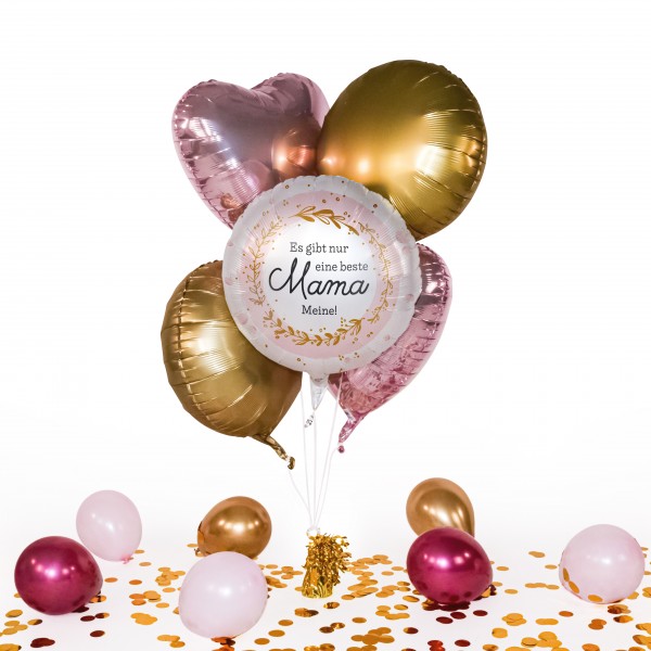 Heliumballon in a Box - Beste Mama