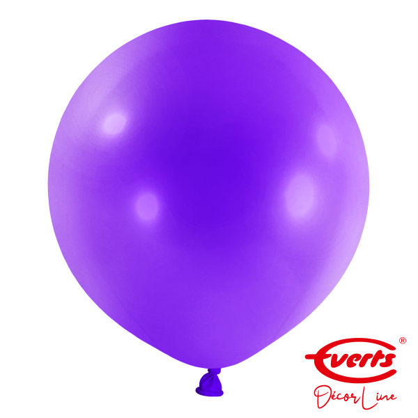 4 Riesenballons - DECOR - Ø 60cm - New Purple