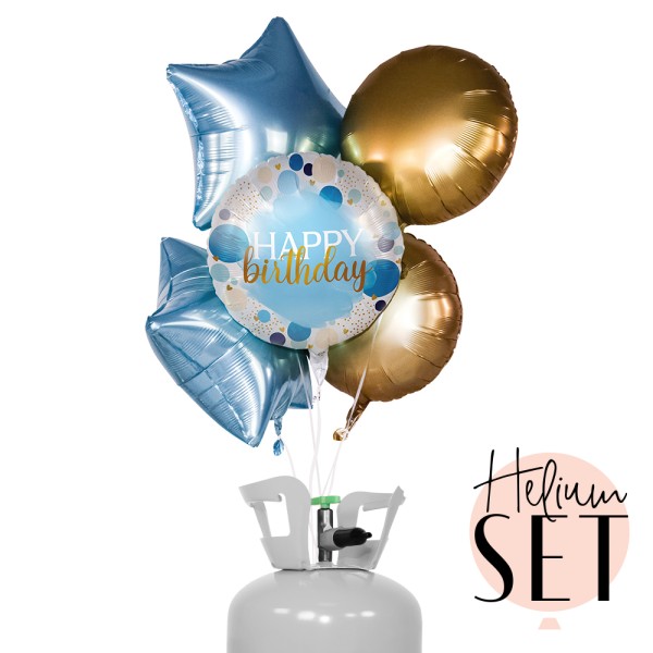 Helium Set - Lucky Birthday